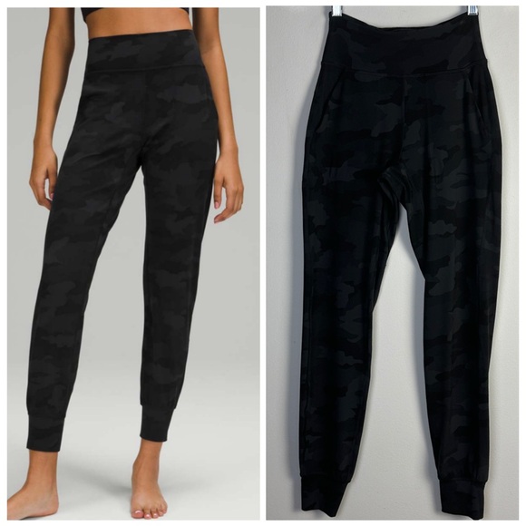 lululemon athletica Pants - Lululemon Align Joggers 28” in Heritage 365 Camo Deep Coal Size 2 Pockets Casual